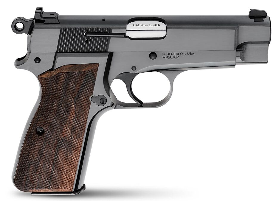 springfield armory sa 35 gets an eye catching polished blued finish