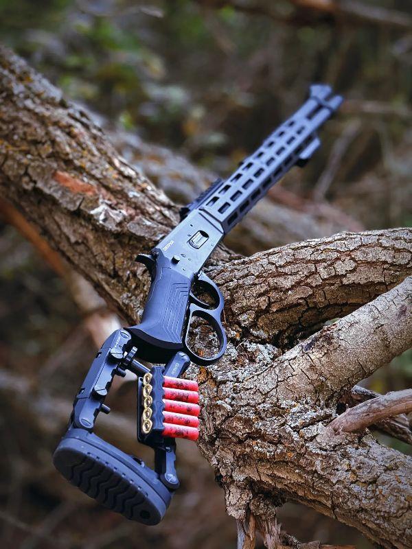 derya arms ex1500 lever action meets the 410 cartridge