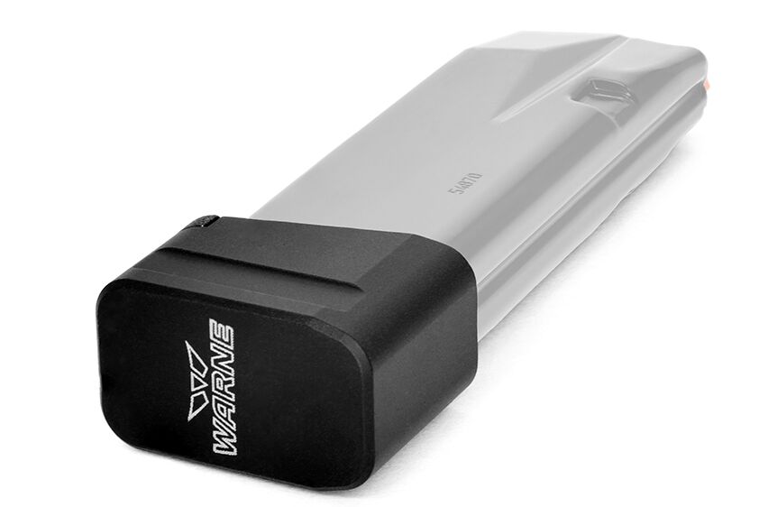 warne turns the glock 43x 48 15 round mag into a 20 rounder