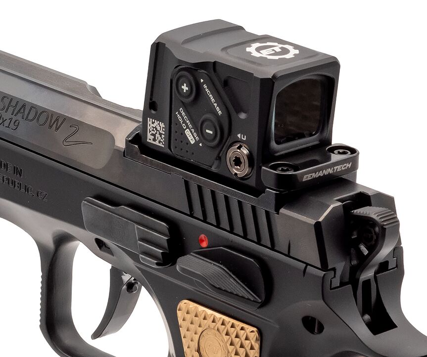 aimpoint coa meets cz shadow 2 or with eemann tech s steel plate