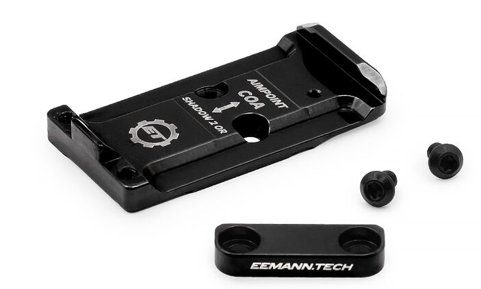 aimpoint coa meets cz shadow 2 or with eemann tech s steel plate