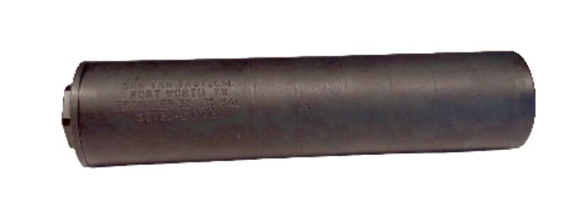 six inches of texas steel san tan s 1836 frontier suppressors