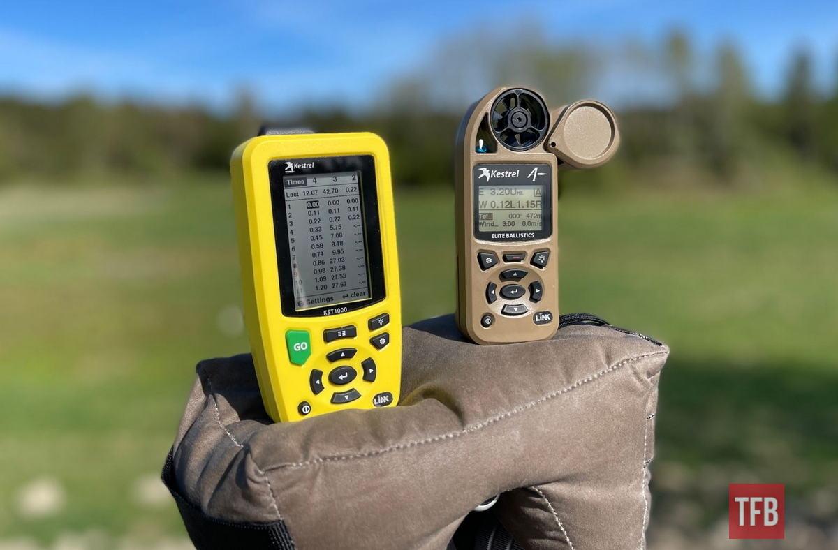 tfb review kestrel hud the dope card that updates itself, The yellow thing is the Kestrel KST1000 Shot Timer