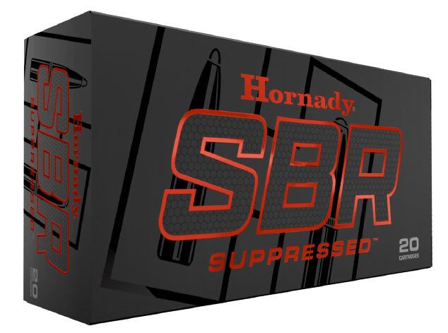 hornady sbr suppressed supersonic ammo line for short barrels and cans