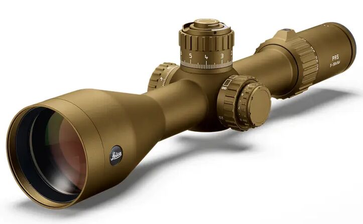 leica prs 5 30x56i goes flat dark earth