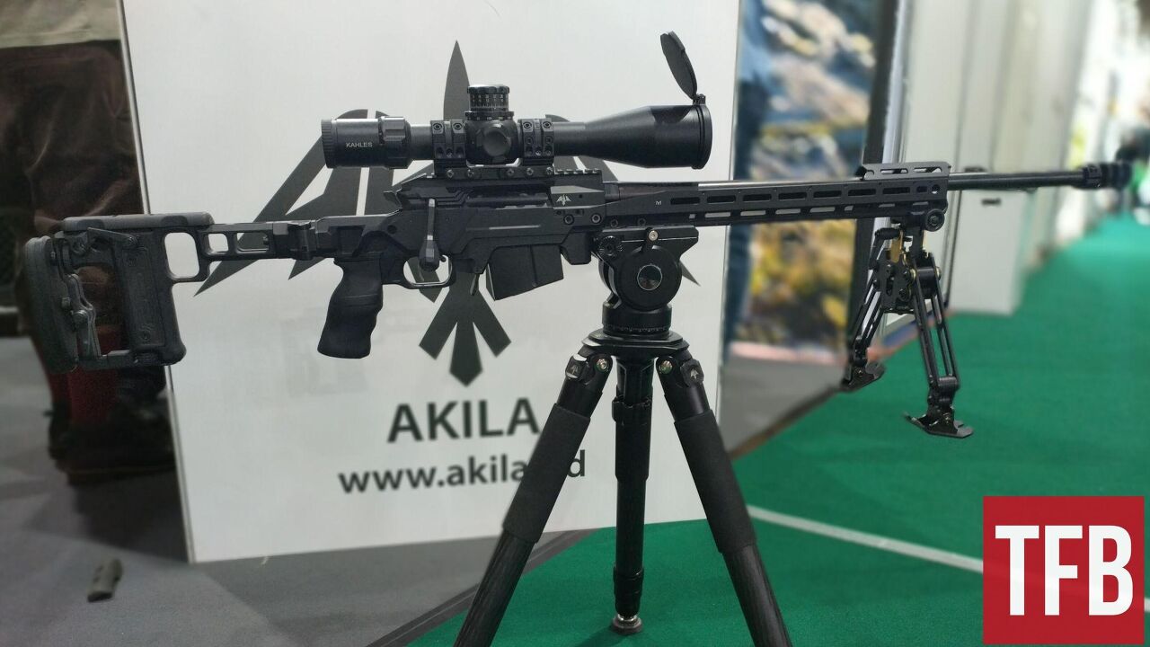 slovenian akila presents the eva tac straight pull bolt action rifle