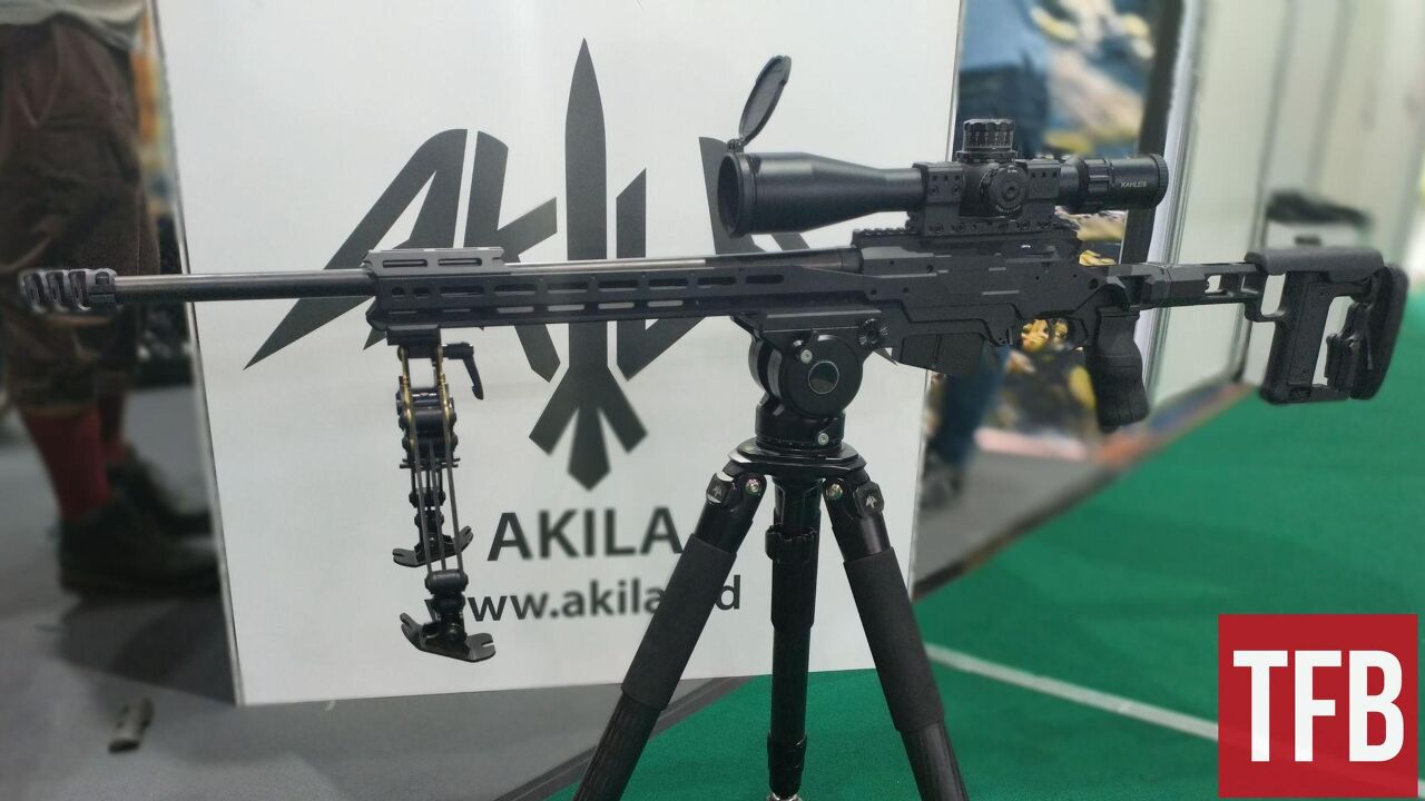 slovenian akila presents the eva tac straight pull bolt action rifle