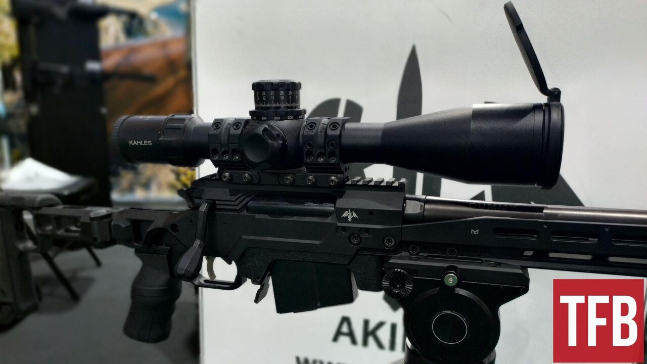slovenian akila presents the eva tac straight pull bolt action rifle