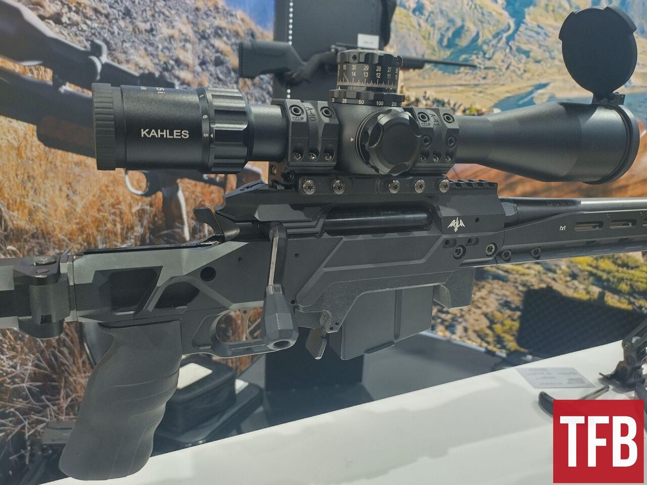 slovenian akila presents the eva tac straight pull bolt action rifle