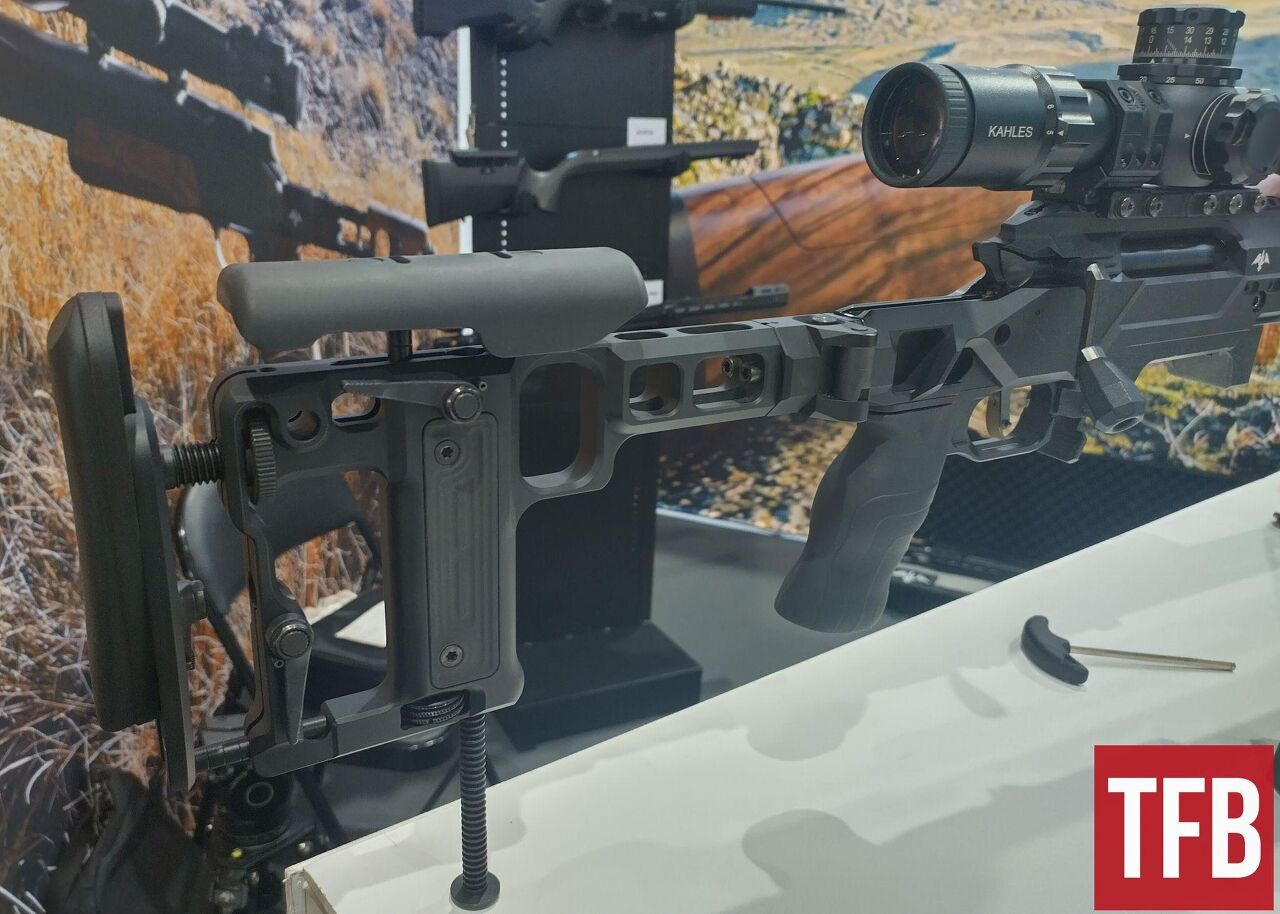 slovenian akila presents the eva tac straight pull bolt action rifle