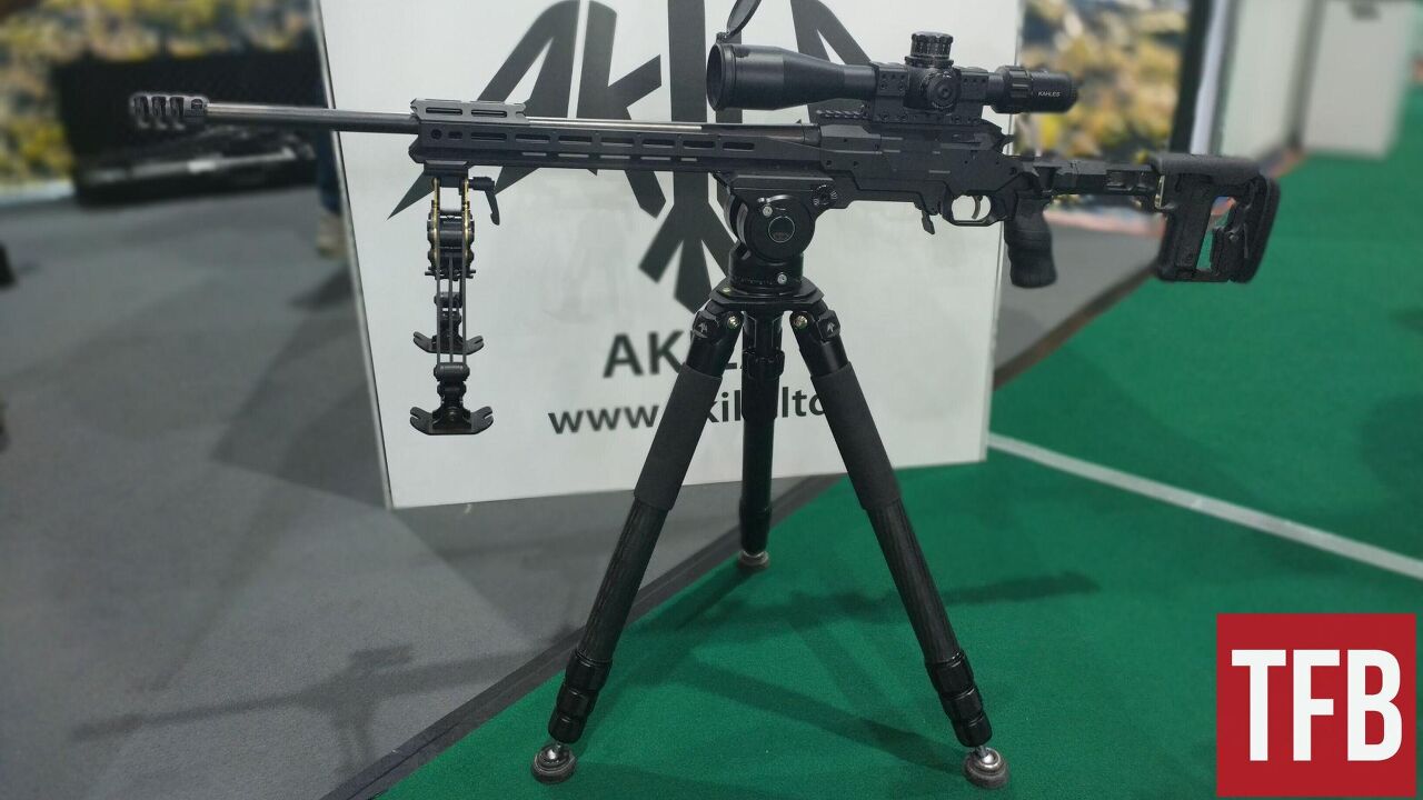 slovenian akila presents the eva tac straight pull bolt action rifle