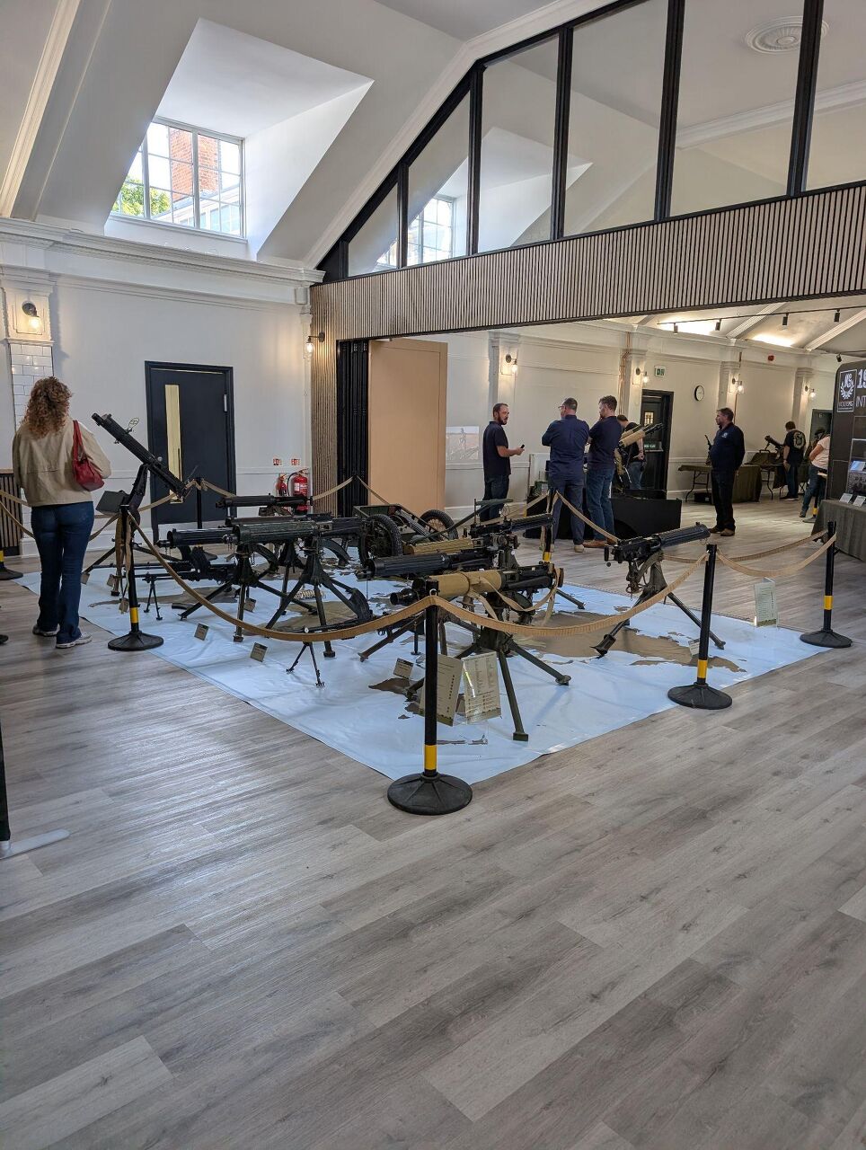ambitious exhibition tells the story of the vickers gun