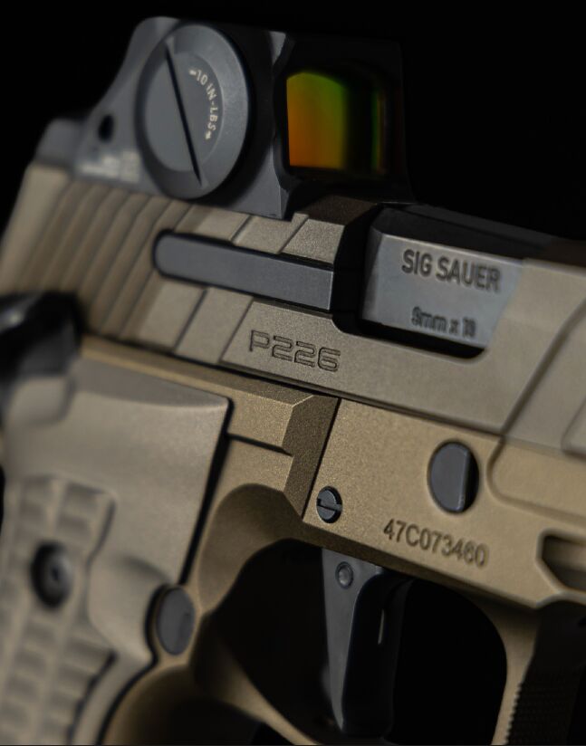 potd sig sauer p226 x agency
