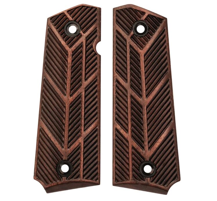 woox brings italian walnut micarta to the 1911