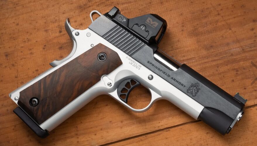 woox brings italian walnut micarta to the 1911