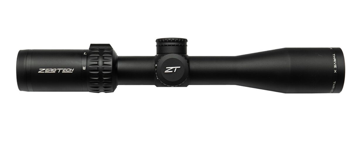 zerotech thrive x 3 9x40 arrives in four reticle options